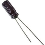 ELECTROLYTIC CAPACITOR 2.2µF/50V
