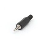 3.5mm JACK STEREO MALE. BLACK ULTIMAX