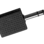 DUAL FEMALE 3.5mm STEREO JACK TO MALE 6.35mm STEREO JACK