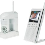 PORTABLE WIRELESS BABY PHONE VIDEO MONITORING KIT