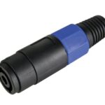 PROFESSIONAL FEMALE LOUDSPEAKER CONNECTOR - PLUG