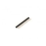 36-PIN MALE PIN HEADER, SINGLE STRIP 90deg.