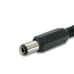 PLASTIC DC PLUG 2.1 x 5.5 x 9.0 mm MALE