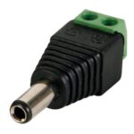 DC PLUG 5.5x2.5MM MALE TO SCREW TERMINAL
