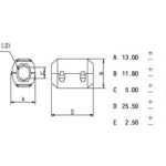 CLAMP FILTER FOR CABLES Ø5.0mm