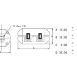 CLAMP FILTER FOR CABLES Ø9.0mm
