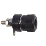 BINDING POSTS 4mm NICKEL - BLACK