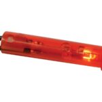 LAMP NEON 220V RED ROUND