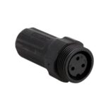 WATERPROOF FEMALE MULTI-PIN CONNECTOR - 3 PINS