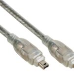 FIREWIRE CABLE - 4-PIN / 4-PIN - IEEE-1394. 1.5m