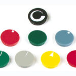 LID FOR 21mm BUTTON (BLACK)