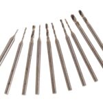ASSORTED MINI DRILL BIT SET - 10 pcs