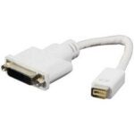 MINI DVI TO DVI FEMALE ADAPTER CABLE 20CM