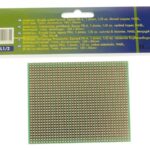 EUROCARD FULL LINE PATTERN - 100x80mm - FR4 (1pc/bl.)
