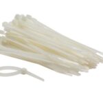 NYLON CABLE TIE SET - 4.6 x 120mm - WHITE (100pcs)