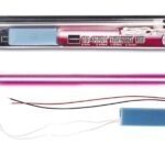 PINK COLD-CATHODE FLUORESCENT LAMP + POWER SUPPLY. 30cm IN HOUSING (BLISTER)