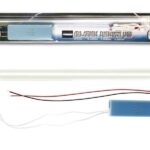 WHITE COLD-CATHODE FLUORESCENT LAMP + POWER SUPPLY. 30cm IN HOUSING (BLISTER)
