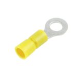 RING TERMINAL YELLOW 13mm. 10pcs/blister