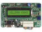 PROGRAMMABLE MESSAGE BOARD WITH LCD, SERIAL INTERFACE & 8 INPUTS