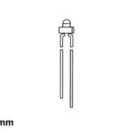 L-2060GD LED GREEN DIFFUSED 1.8mm 2-5mcd