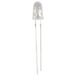 WHITE LED 5mm WATER-CLEAR