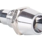 CHROOM LEDLAMPHOLDER FOR 3mm LED