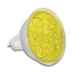 YELLOW 12VAC MR16 LED LAMP. 7CD