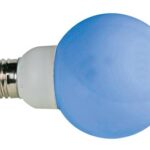 BLUE E27 LED LAMP - 230VAC - 20 LEDs