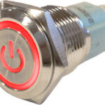 ΔΙΑΚΟΠΤΗΣ ΦΩΤΙΖΟΜΕΝΟΣ 220V ΚΟΚΚΙΝΟΣ