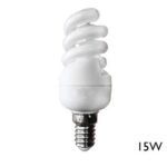 ECONOMIC BULB WINNER SPIRAL SMALL Ε14 - 15W - WARM LIGHT