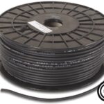 MONO OFC MIC CABLE - BLACK