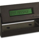 LCD MINI MESSAGE BOARD WITH BACKLIGHT AND ENCLOSURE