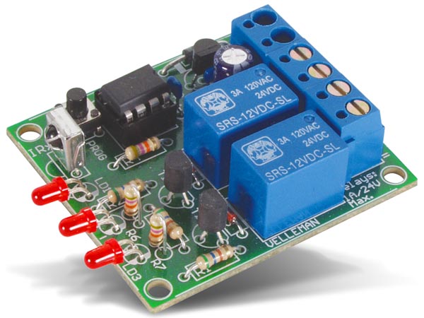 mk161 2-CHANNEL IR REMOTE RECEIVER - Image 1