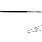 MOUNTING WIRE Ø 0.5mm BLACK FULL CORE 0.2mm2.