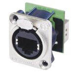 NEUTRIK - ETHERCON - METAL CHASSIS HOUSING WITH REAR-MOUNTED STANDARD RJ45