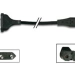 POWER CORD 2m BLACK