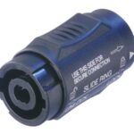 4 PIN FEMALE TO 4 PIN FEMALE. PROFESSIONAL LOUDSPEAKER CONNECTOR