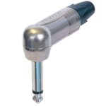 JACK NEUTRIK MONO 6.35mm. 90 NICKEL