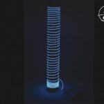 MUSIC-CONTROLLED EL WIRE SET 220VAC, 9m, BLUE