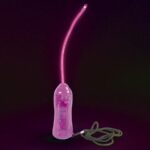 PINK EL STICK LENGTH WIRE : 15 cm