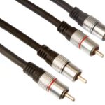 2 x RCA AUDIO PLUG TO 2 x RCA AUDIO PLUG / PROFESSIONAL / 1.50m