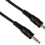 3,5MM STEREO PLUG TO 3,5MM STEREO PLUG / BASIC / 0,5 / M-M