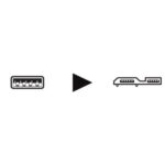 USB 3.0 A PLUG TO USB 3.0 A PLUG / BASIC / 1.8 / M-M