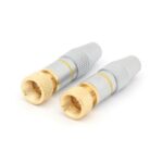 F CONNECTOR PLUGS / PROFESSIONAL