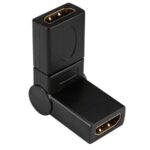 HDMI A FEMALE TYPE TO A FEMALE TYPE ADAPTER 360°