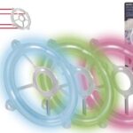 PINK COLD-CATHODE FLUORESCENT LAMP + POWER SUPPLY. for PC fan (BLISTER)