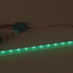 BLINKING LED BAR KIT FOR PC TUNING - GREEN