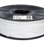 3 mm (1/8") PLA FILAMENT - WHITE - 1 kg / 2.2 lb