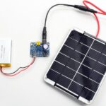 SOLAR POWER CHARGER WITH LI-POLYMER BATTERY - 1200mAh