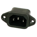 CONNECTOR CHASSIS MALE 6A/250V